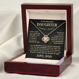 Gift for Daughter "Love You Forever" Necklace