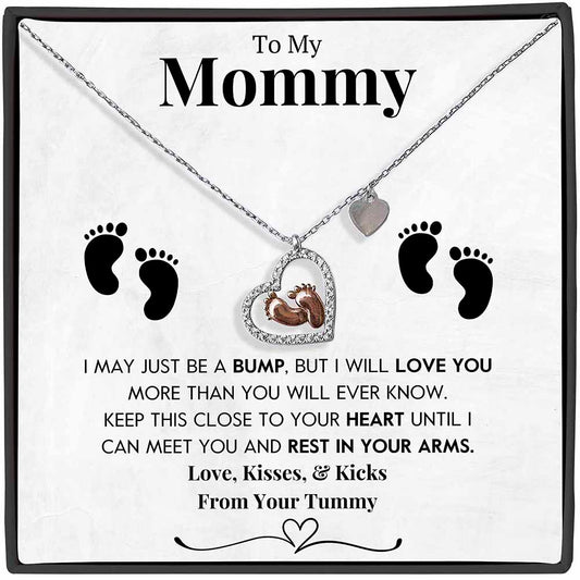 Gift for Mommy "Rest In Your Arms" Necklace