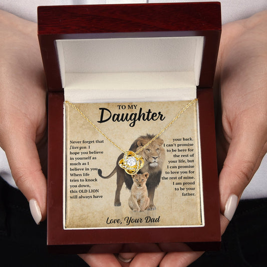 Gift for Daughter "This Old Lion" Necklace