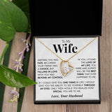 Gift for Wife "The Best Thing" Necklace