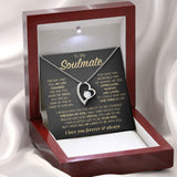 Gift for Soulmate "All of my Lasts" Necklace