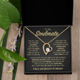 Gift for Soulmate "All of my Lasts" Necklace